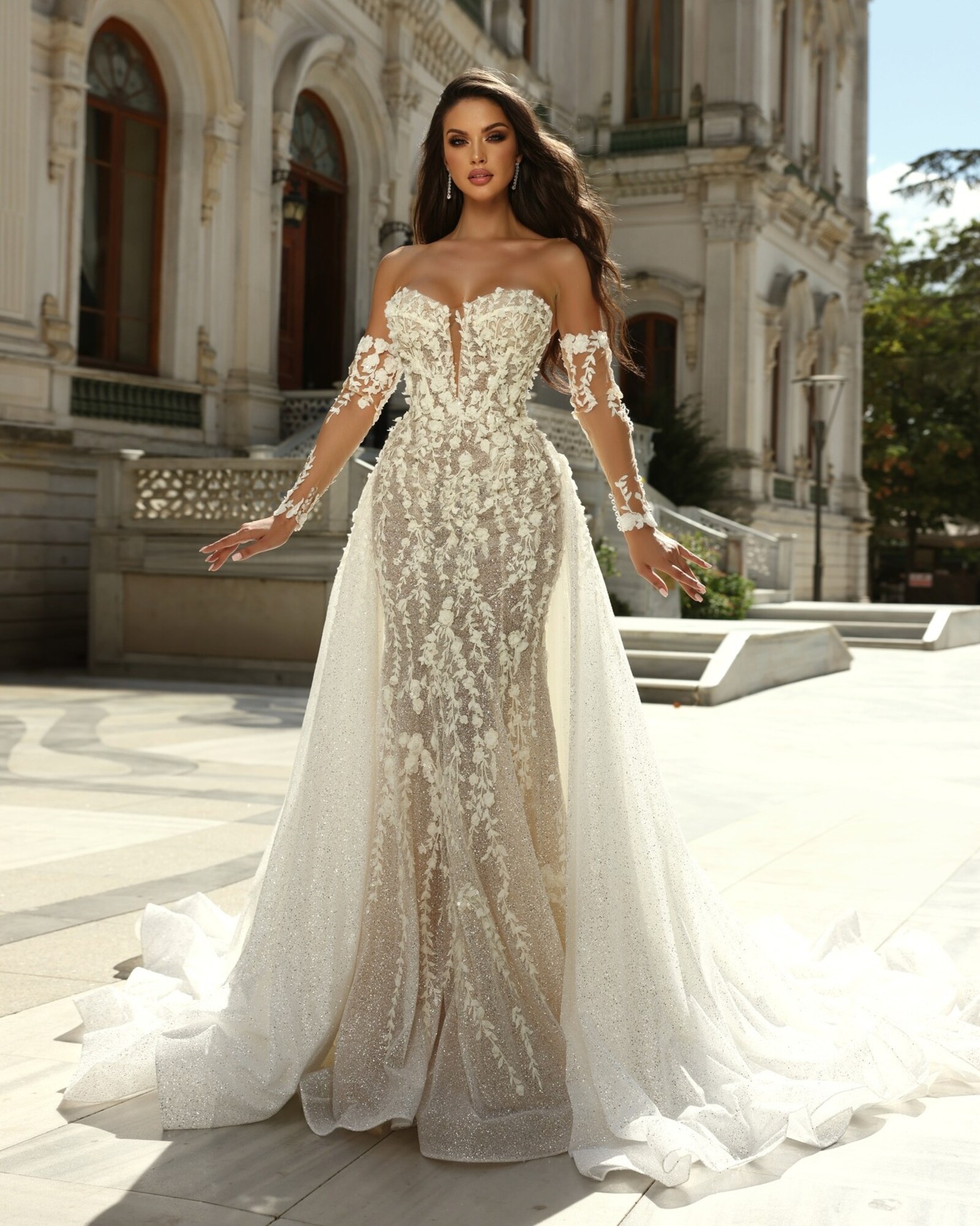 Vestido princesa de tule, atelier Noiva Lusa