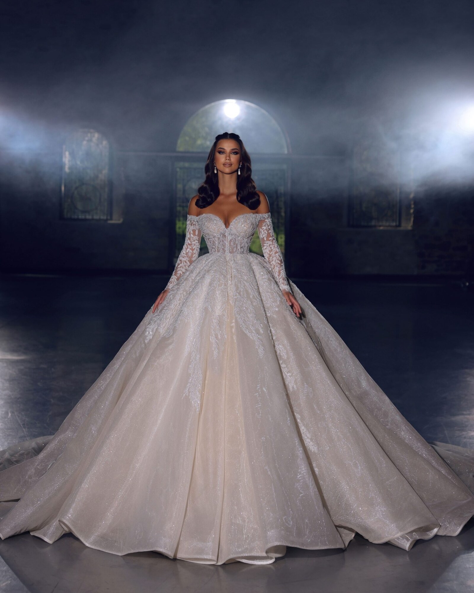 Vestido linha A romântico, atelier Noiva Lusa