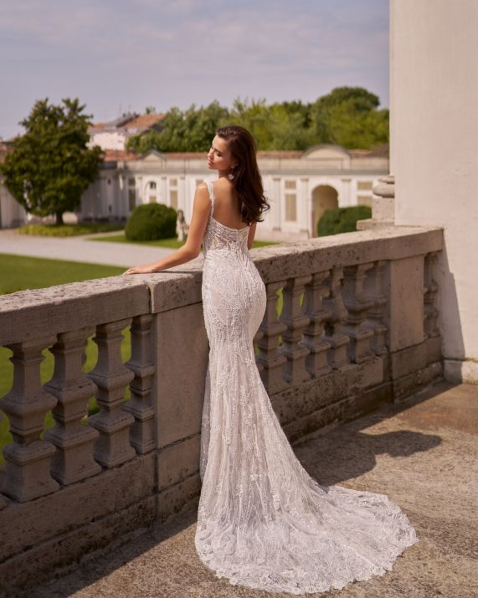 Vestido princesa com saia volumosa, atelier Noiva Lusa