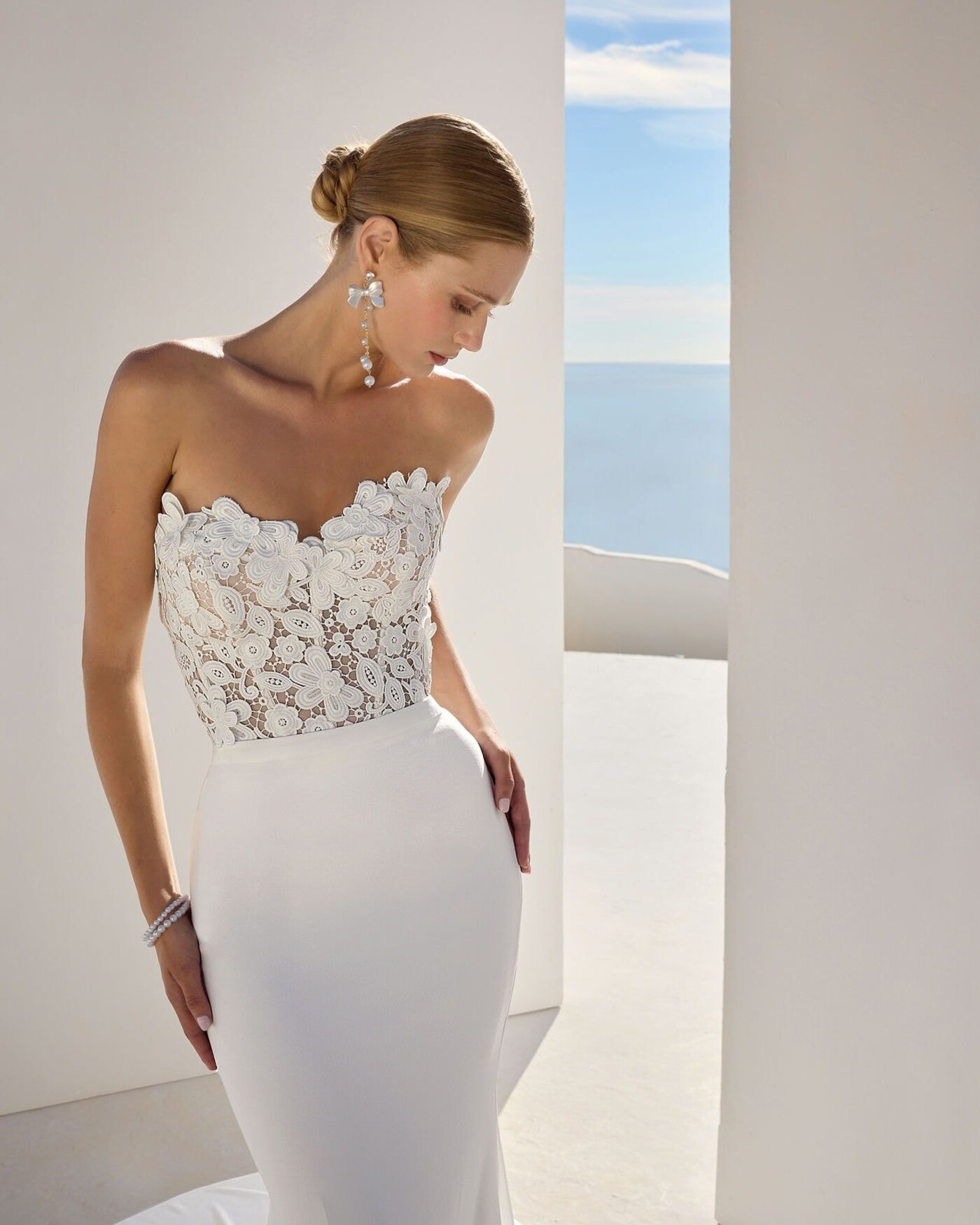 Noiva 3, vestido reto minimalista, atelier Noiva Lusa
