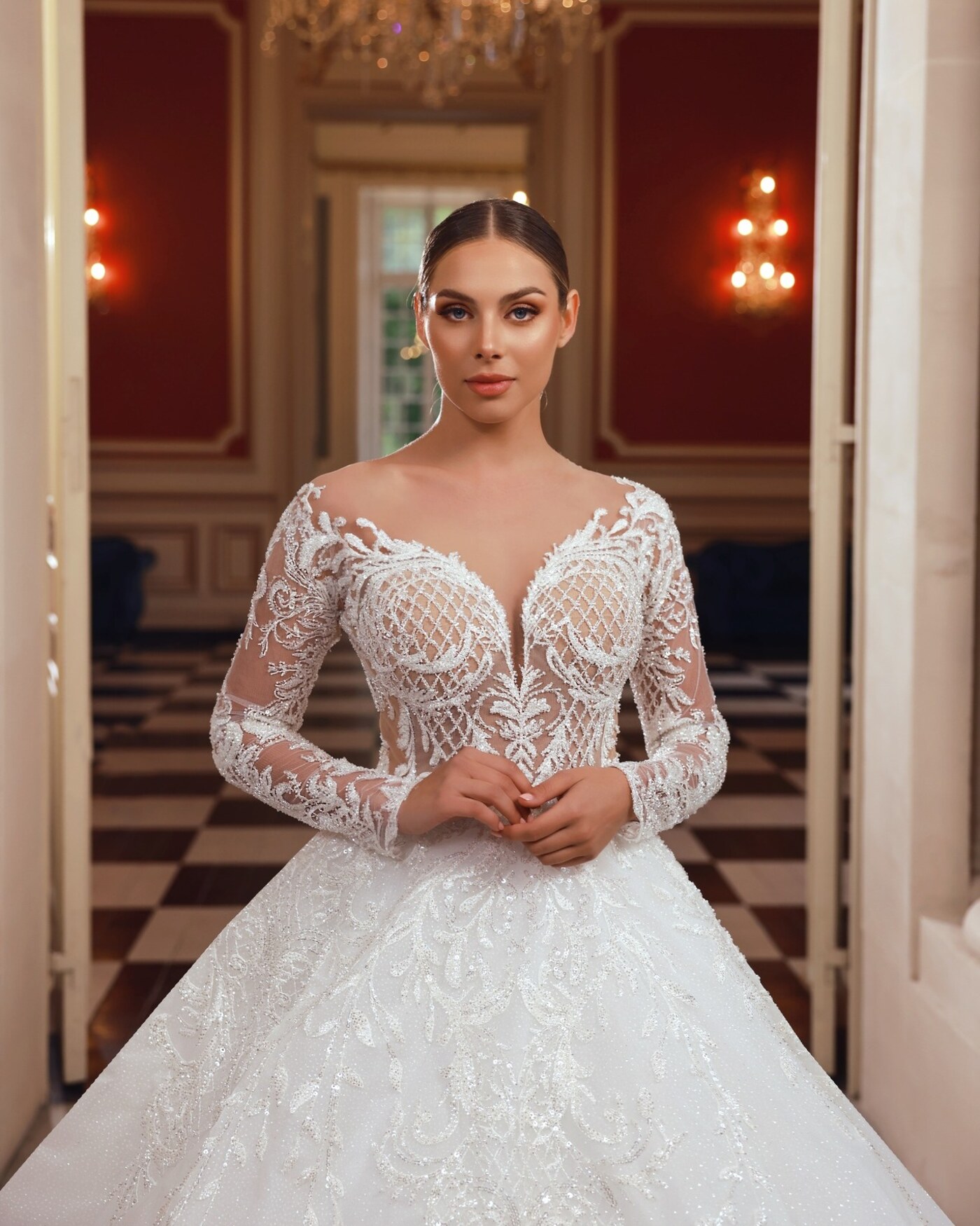 Noiva 9, detalhe bainha, atelier Noiva Lusa